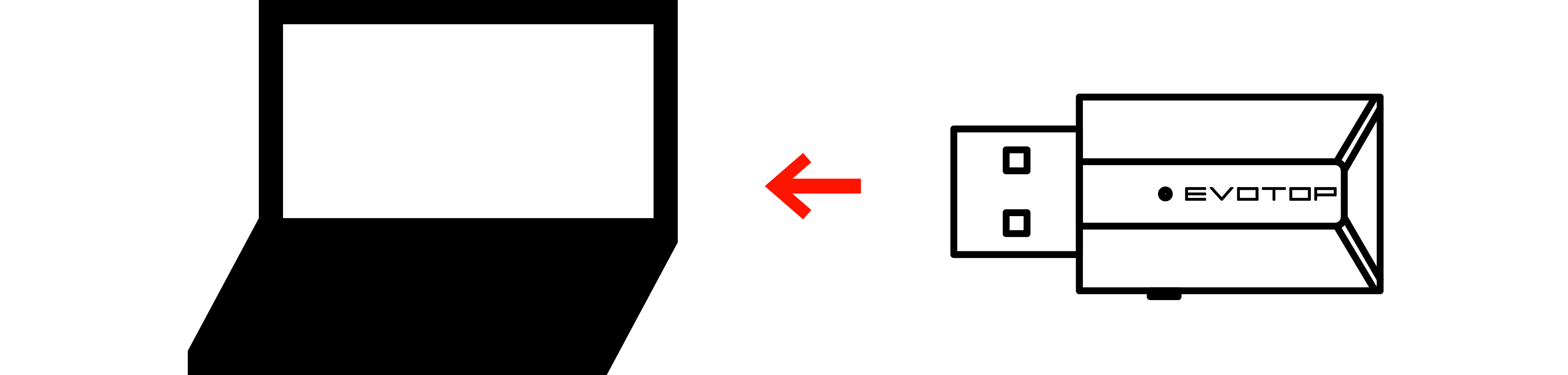 Connect the UWB dongle to the Windows® PC you wish to connect.