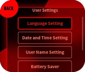 Please select “Language Settings”.