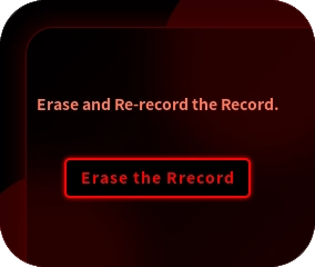 Press the EVOTOP button or “Rerecord” on the touch monitor.